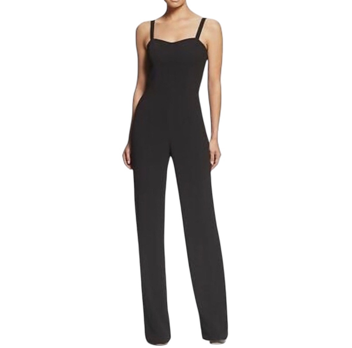 Nwot Dress The Population Victoria Black Sleeveless Jumpsuit Xxs